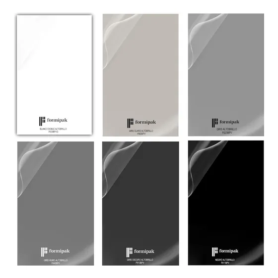 Fformipak Laminado Formica Alto Brillo Con Protector