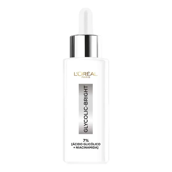 Serum L'oréal Paris Glycolic Bright 30ml Todo Tipo De Piel Día/noche