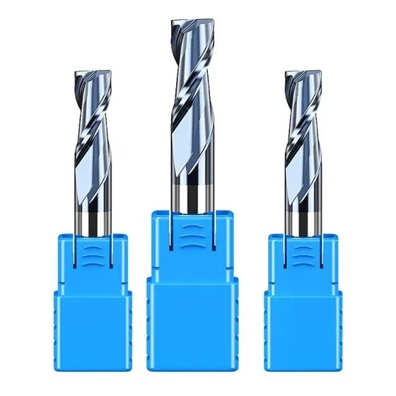  Fresa 2 Flautas Para Corte Metal - Acero Inoxidable 1mm