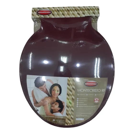 Tapa Para Poceta Vinotinto Venceramica 