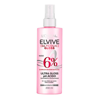 L'oréal Paris Tratamiento Capilar Elvive Ultra Gloss Glycolic Con Ácido Glicólico 200ml L'oréal Paris Tratamiento Capilar Elvive Ultra Gloss Glycolic Con Ácido Glicólico 200ml