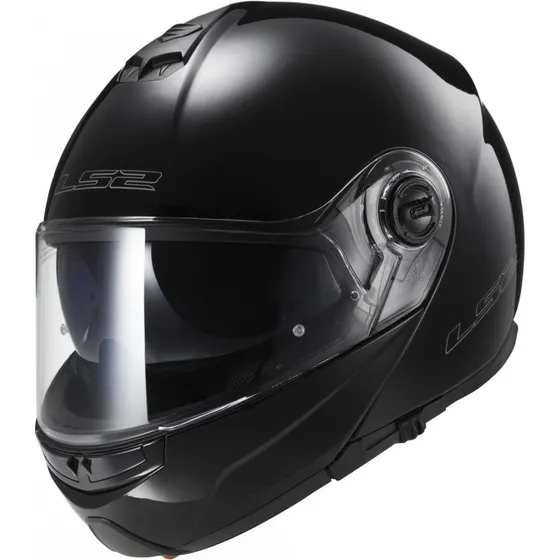 Casco Moto Ls2 325 Strobe Negro Brillante Mate Oeste Motos