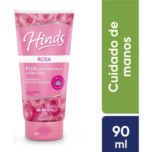 Hinds Crema Corporal Rosa Plus Manos 90g