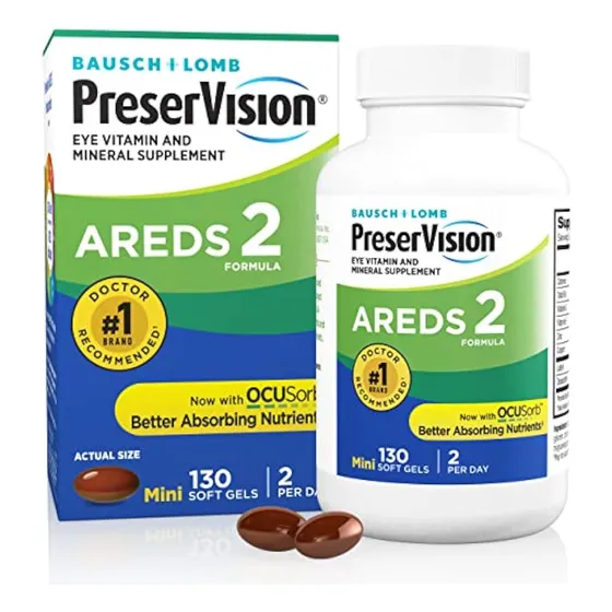 Preservision Areds 2 Vitaminas Y Minerales Para Ojos