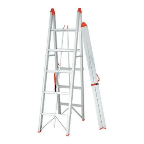 Escalera 2x5 Aluminio 2 Tramos De 5 Escalones Segura Shimaha