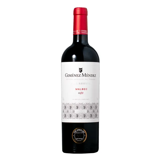 Vino Alta Reserva Malbec Gimenez Mendez Premium 750ml Trex
