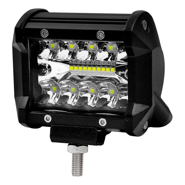 Faro Barra Reflector Auxiliar Led 60w 12v24v 4x4 Camion Auto