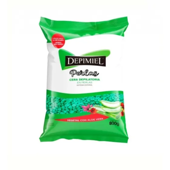Cera Depilatoria Vegetal En Perlas Sistema Español X 800 Gr