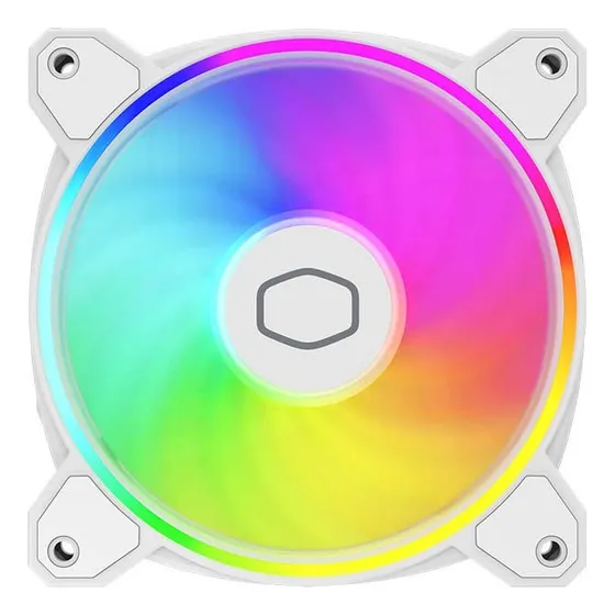 Cooler Fan Pc Cooler Master Mf120 Halo 2 White Ed 120mm Argb LED Azul