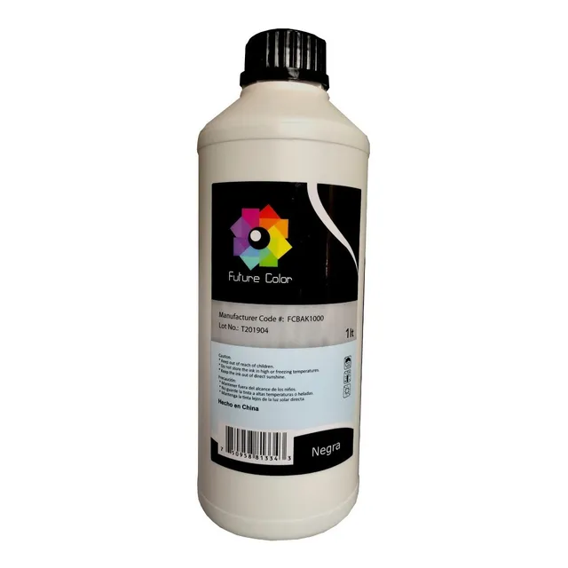 Tinta Universal Dye Negra Br 1 Lt. Compatible Future Color
