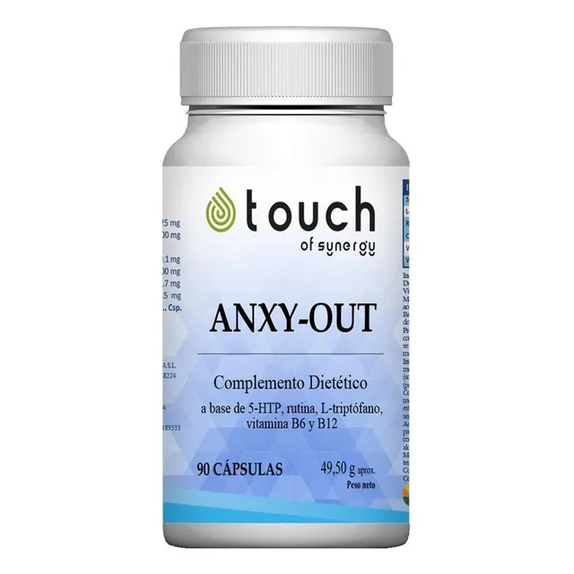 Anxy Out/ 5-htp Hidroxitriptófano Vegano - 90 Cápsulas