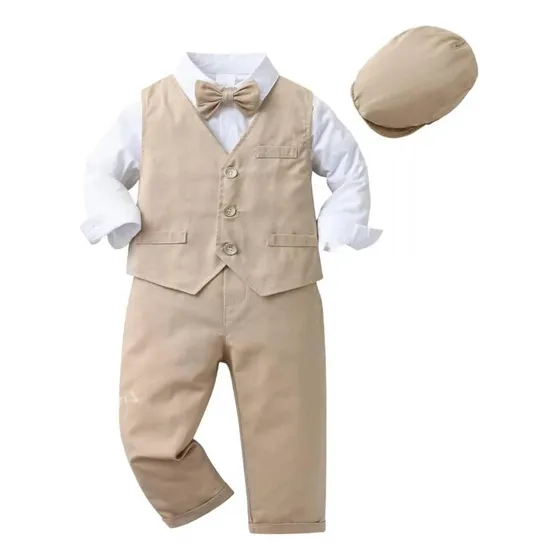 Conjunto Formal Traje Niño Bebe Fiesta Cumple 6m A 3 Años