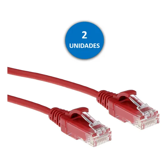 Cable Patch Cord Cat6 6 100% Cobre 50cm Alta Calidad 0.5m