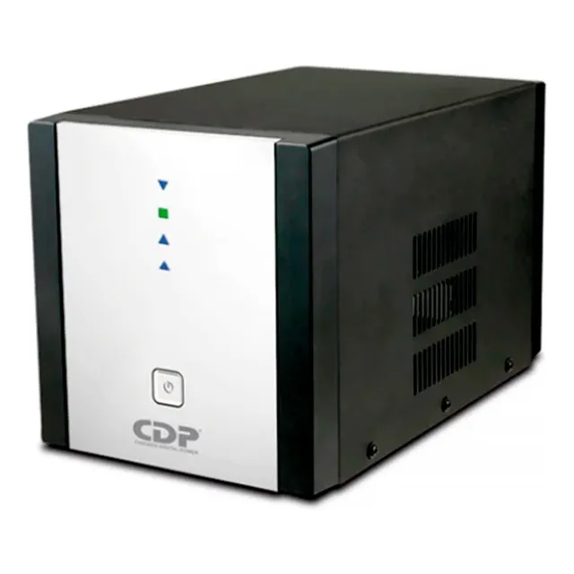 Regulador De Voltaje Cdp R-avr5008 5000va 2500w 8 Tomas 120v Color Negro