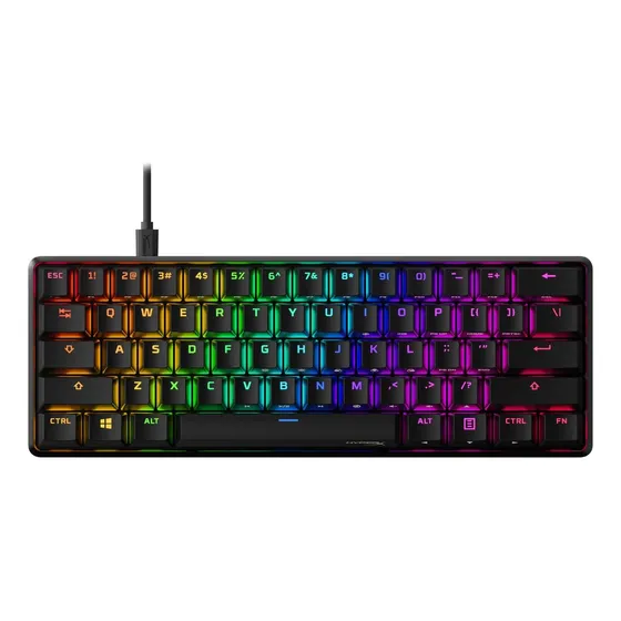 Teclado Mecanico Hyperx Alloy Origins 60% Switch Red Lineal