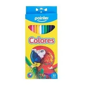 Lápices De Colores Largos Pointer Al Mayor Y Detal 