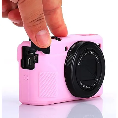 Carcasa Silicona Para Camara Canon G7x Mark 2 3 Dureza