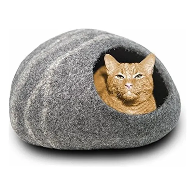 Meowfia Cama De Fieltro Premium Para Gato Tamano Mediano  Ca