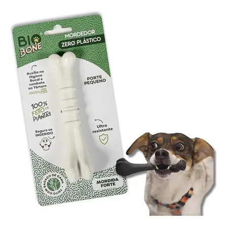 Biobone Mordedor Resistente De Bagaço De Cana Cães Pequeno
