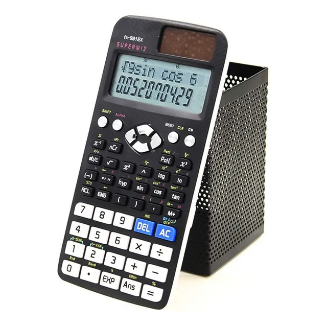 Calculadora Cientifica E Ingeniería Fx-991ex 552 Funciones Color Negro