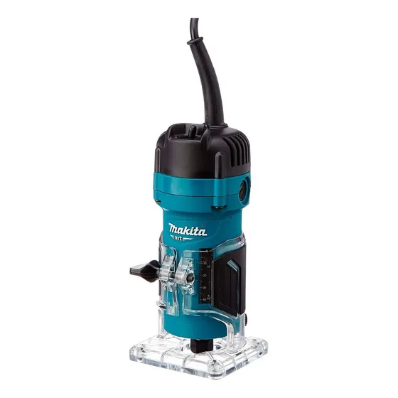 Fresadora Router Makita M3700b 530w Azul C/acesorios+ Fresa