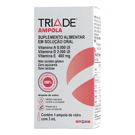 Gross Força E Crescimento Nutrição Oral 3ml