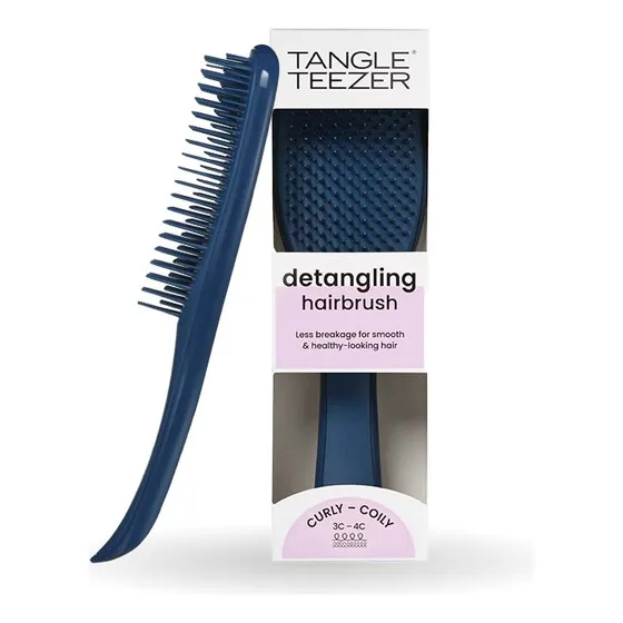 Cepillo Desenredador de Cabello Tangle Teezer Ultimate Detangler Cabello con Texturas Color Azul