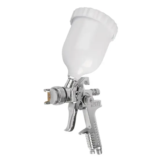 Pistola eléctrica para pintar gravedad Truper PIPI-442 de 500mL color plata | Cuotas sin interés