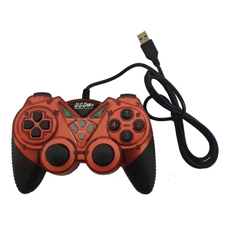 Joystick Control Mando Usb Analogico Vibracion Pc Consolas
