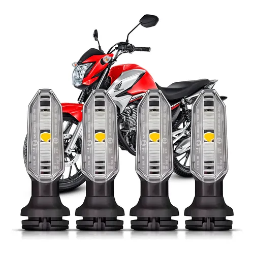 Motorcycle Steering Lamp Cornering Turn Signals Light Front