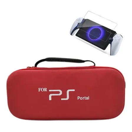 Case Bag Transporte + Película 9h Compatível Com Ps Portal