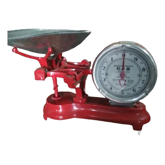 Peso Balanza Mostrador Plato Hondo 10 Kg.