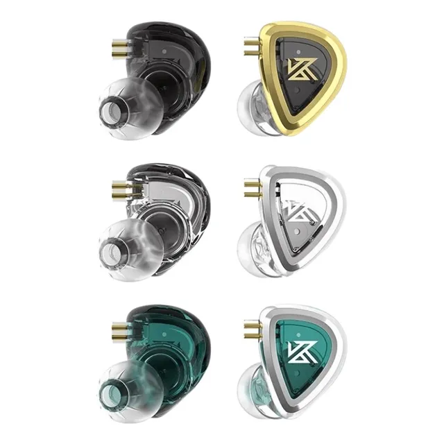 Set Audifonos Monitores In Ear Kz Eda Por 3 Audífonos 