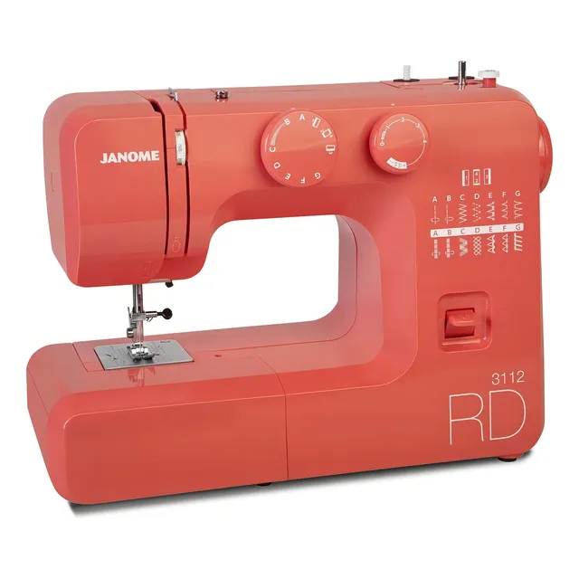 Máquina de coser Janome 3112 Roja 220v