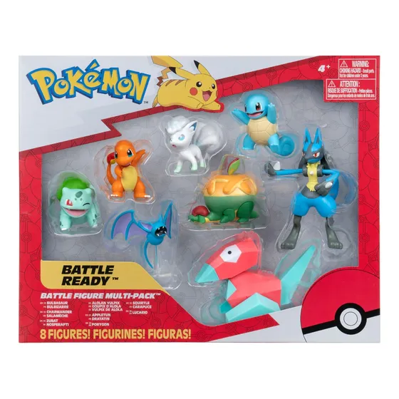 Pokémon Paquete De 8 Figuras De Batalla De 2 Y 3 Pulgadas