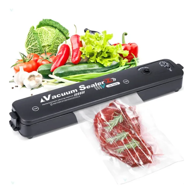Máquina Selladora Al Vacío Alimentos Empacadora +10 Bolsas