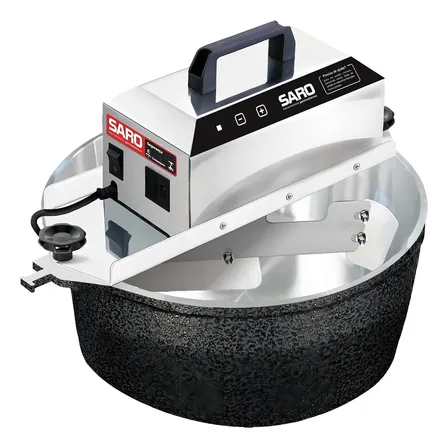 Panela Mexedeira Preto Saro Pa10 Para Mexer Doces Salgados Coxinha 10 Litros Inox Frequência 60 Mhz 127/220v