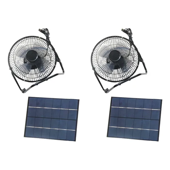 Lifkome 2 Uds Ventilador Escritorio Habitacion Casa Plastico