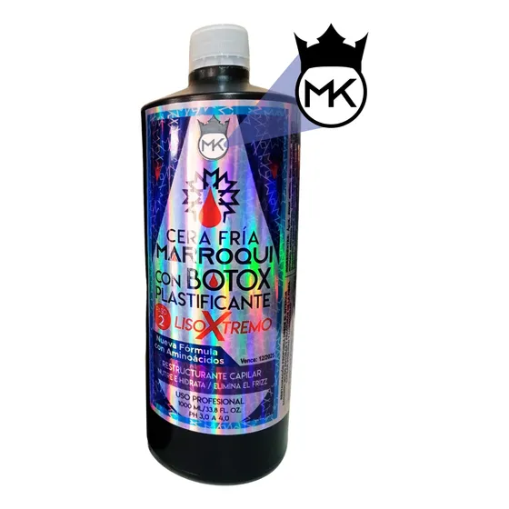 Keratina Mk Botox Plastificante Antifrizz 1000 Ml
