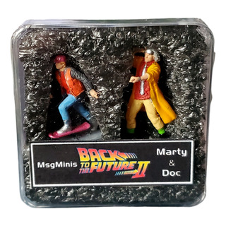 Hot Wheels De Volta Para O Futuro 2 Marty Mcfly Dr Brown Hw Hot Wheels De Volta Para O Futuro 2 Marty Mcfly Dr Brown Hw