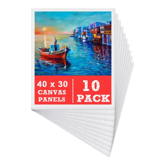 10pcs30*40cm Lienzo Artístico Para Pintar En Acrílico Y Óleo