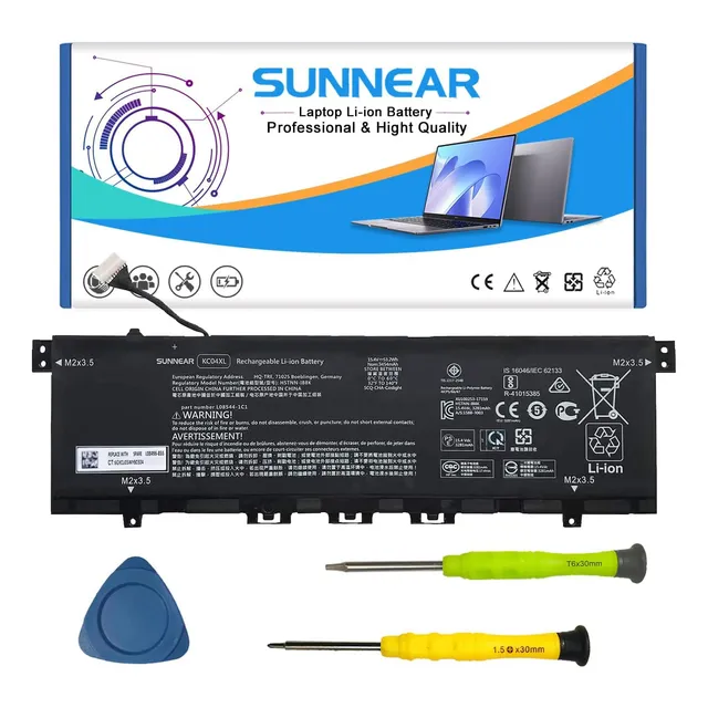 Batería Portátil Sunnear L08496-855 Kc04xl Para Hp Envy X360