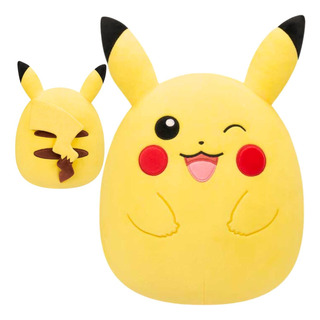 Pokémon Pikachu Pelúcia Squishmallows Super Macio 35cm Sunny Pokémon Pikachu Pelúcia Squishmallows Super Macio 35cm Sunny