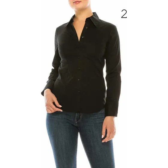 Camisas Manga Larga Oficinas,uniformes,ejecutivas