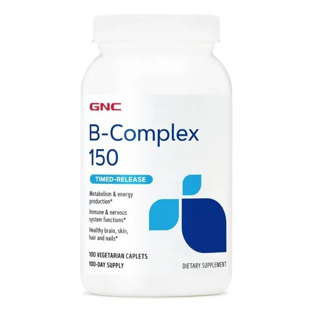 Gnc Super Complejo B Formula Concentrada De Eeuu Sabor Sin Sabor