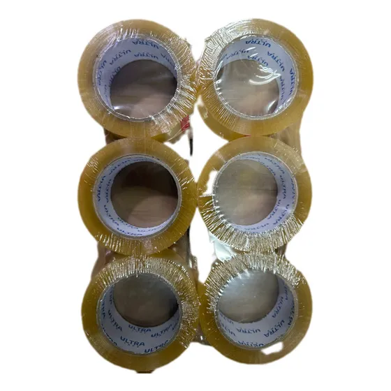 Cinta De Embalar Transparente De 90 Metros Ultra Pack 2