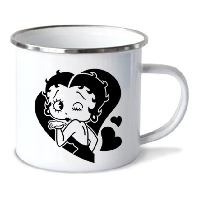 Taza Betty Boop Black De Peltre (10oz=300ml)