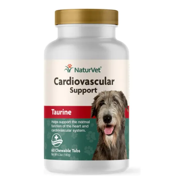 Naturvet Apoyo Cardiovascular Para Perros 60 Tabs