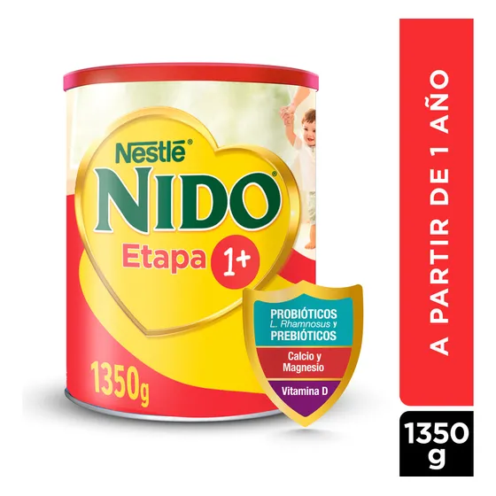 Leche En Polvo Nido® Etapa 1+ Protectus Avanzado Tarro 1350g Sabor Natural
