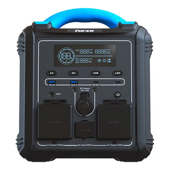 Generador Eléctrico Portátil 110v/120v 2ac/8dc Forza